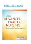  Advanced&lowbar;Practice&lowbar;Nursing&lowbar;&lowbar;Essentials&lowbar;for&lowbar;Role&lowbar;Development&lowbar;4th&lowbar;Edition&lowbar;Joel&lowbar;Test&lowbar;Bank