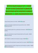 NYSTCE Multi-Subject CST &ndash; EXAM STUDY GUIDE 2026&sol;2027 COMPLETE QUESTIONS WITH VERIFIED CORRECT ANSWERS &vert;&vert; 100&percnt; GUARANTEED PASS <NEWEST VERSION>