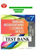 Nursing Interventions and Clinical Skills 7th Edition Test Bank by Marianne Scheetz Ackley and Mary Beth Flynn Berman &vert; Verified Questions and Answers