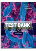 TesT Bank for nesTer&rsquo;s Microbiology&colon; A Human Perspective 8th Edition By Denise Anderson&comma; Sarah Salm&comma; Deborah Allen &vert; Complete Solution &vert;Guide A&plus;&period;