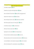 ITEC waxing TEST &lpar;Itec Waxing Mcq Sample Paper&rpar; Questions and Verified Answers&sol;Accurate 