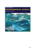 TEST BANK FOR Loose Leaf for Environmental Science&colon; A Global Concern 16th Edition by William P&period; Cunningham &comma; Mary Ann Cunningham ISBN&colon;978-1266653407 COMPLETE GUIDE WITH RATIONALES 100&percnt; VERIFIED A&plus; GRADE ASSURED&excl;&excl;&excl;&excl;&excl;NEW LATEST UPDATE&excl;&excl;&excl;&excl;&excl;