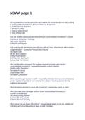 NGWA page 1&period; Questions and Answers 100&percnt; Correct