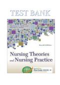 Nursing Theories and Nursing Practice 4th Edition Test Bank by Martha Raile Alligood &vert; Verified Questions and Answers