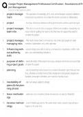 Google Project Management Professional &sol; Foundations of Project Management &sol; Study Guide & Test Bank &sol; Score 100&percnt; &sol; 2025 Update