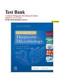 Test Bank for Textbook of Diagnostic Microbiology 7th Edition &ndash; 900&plus; MCQs with Rationalized Answers &vert; Chapters 1-41