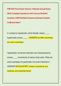 FNP 652 Final Exam Version 2 Newest Actual Exam  With Complete Questions And Correct Detailed  Answers &lpar;100&percnt;Verified Answers&rpar; &vert;Already Graded  A&plus;&vert;Brand New&excl;&excl;