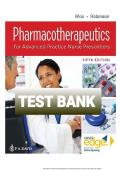 TEST BANK&semi; Pharmacotherapeutics for Advanced Practice Nurse Prescribers&comma; 5th edition Woo Robinson&period; Chapter 1-55 Questions And Answers With Rationales