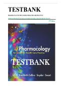 TEST BANK Pharmacology for Canadian Health Care Practice Lilley &lpar;3RD&rpar; by Linda Lane Lilley&semi; Snyder&semi; Collins&semi; Swart&semi; Sealock&semi; Seneviratne Chapter 1-58&vert; OPTIMIZED PDF