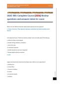 IAAO 300&colon; Complete Course &lpar;2026&rpar; Review questions and answers latest A&plus; score
