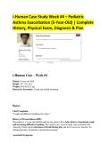 i-Human Case Study Week &num;4 &ndash; Pediatric Asthma Exacerbation &lpar;5-Year-Old&rpar; &vert; Complete History&comma; Physical Exam&comma; Diagnosis & Plan