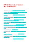 FNP-654 Midterm Exam Questions With Correct Answers