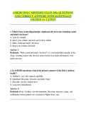 AMEDD BOLC MIDTERM EXAM 200&plus; QUESTIONS  AND CORRECT ANSWERS WITH RATIONALES  GRADED A&plus; LATEST