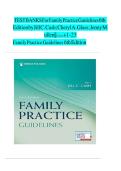 Test Bank - Family Practice Guidelines 6th Edition by Jill C&period; Cash&comma; &lpar;All Chapters 1-23&rpar;