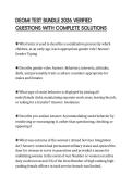 DEOMI TEST BUNDLE 2026 VERIFIED QUESTIONS WITH COMPLETE SOLUTIONS
