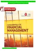 TEST BANK FOR Fundamentals of Financial Management 16th Edition by Eugene F&period; Brigham and Joel F&period; Houston