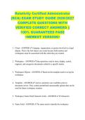 Relativity Certified Administrator  &lpar;RCA&rpar; EXAM STUDY GUIDE 2026&sol;2027  COMPLETE QUESTIONS WITH  VERIFIED CORRECT ANSWERS &vert;&vert;  100&percnt; GUARANTEED PASS  <NEWEST VERSION> 