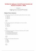 Aging as a Social Process&colon; Canadian Perspectives&comma; 7th Edition &ndash; Andrew V&period; Wister &ndash; ISBN 9780199028429 &ndash; Test Bank &lpar;All Chapters Covered 1&ndash;12&rpar;