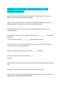 Statistics Final Exam Study Questions with Certified Answers