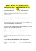 FANUC  EXAMS  QUESTIONS WITH CORRECT ANSWERS RATED A&plus; 