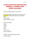 CT MPJE EXAM 2026 QUESTIONS AND  ANSWERS &vert; A&plus; GRADED &vert; WITH  EXPERT SOLUTIONS 