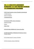 DHL 101 EXECUTIVE ASSESSMENT SUMMATION 2026 KEY PROCESS COVERAGE AND INFORMATION STRATEGIES 