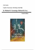 Cognitive Neuroscience&colon; The Biology of the Mind 4th Edition &ndash; Michael S&period; Gazzaniga & Richard B&period; Ivry &vert; Test Bank Chapters 1&ndash;14 &vert; Complete Exam Questions & Verified Answers &vert; Latest Update