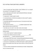 ECE 108 FINAL EXAM QUESTIONS & ANSWERS