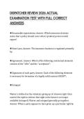 DISPATCHER REVIEW 2026 ACTUAL EXAMINATION TEST WITH FULL CORRECT ANSWERS