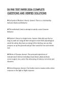 DJJ PAR TEST PAPER 2026 COMPLETE QUESTIONS AND VERIFIED SOLUTIONS