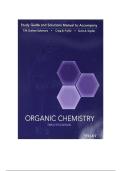 Solution Manual for Organic Chemistry&comma; 12th Edition &lpar;Solomons&rpar; &vert; Step-by-Step Solutions &vert; ISBN 9781119820610