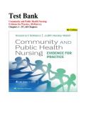  Community Public Health Nursing Test Bank 4th Edition &vert; DeMarco & Healey-Walsh &vert; All Chapters 1-2