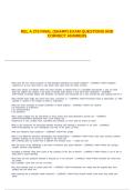 REL A 275 FINAL &lpar;SHARP&rpar; EXAM QUESTIONS AND CORRECT ANSWERS