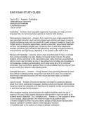 EAS EXAM STUDY GUIDE