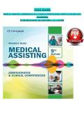 TEST BANK   MEDICAL ASSISTING ADMINISTRATIVE & CLINICAL COMPETENCIES &lpar;MINDTAP COURSE LIST&rpar;  9TH EDITION   BY MICHELLE BLESI&comma; ALL CHAPTERS 1 &ndash; 58 