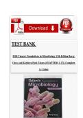 Test Bank for Talaro's Foundations in Microbiology&comma; 12th Edition by Barry Chess and Kathleen Park Talaro &lpar;McGraw-Hill&comma; 2023&rpar; &vert; ISBN&colon; 9781265739362 &vert; Chapters 1-27