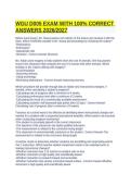 WGU D005 EXAM WITH 100&percnt; CORRECT ANSWERS 2026&sol;2027