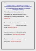 WHNP BOARDS EXAM LATEST 2026 ACTUAL EXAM WITH  COMPLETE QUESTIONS AND CORRECT DETAILED ANSWERS &lpar;100&percnt;  VERIFIED ANSWERS&rpar; &vert;ALREADY GRADED A&plus;&vert; &vert;&vert;PROFESSOR  VERIFIED&vert;&vert; &vert;&vert;BRANDNEW&excl;&excl;&excl;&vert;&vert; 