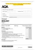 2025 AQA A-LEVEL BIOLOGY Paper 2 Question Paper & Mark Scheme &lpar;Merged&rpar;  Friday 13 June 2025 &lbrack;VERIFIED&rsqb; 