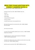 MRSO PREP EXAM QUESTIONS WITH CORRECT ANSWERS RATED A&plus; 2026
