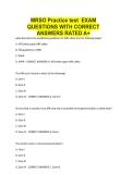 MRSO EXAMS  QUESTIONS WITH CORRECT ANSWERS RATED A&plus;&period;