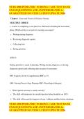 NURS 6900 Pediatric Nursing Care Test Bank 2026 &vert; Verified A&plus; Q&A