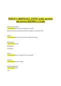 FISDAP Cardiology &ndash; EMT‑B Cardiac Exam &vert; Verified Practice Questions & Correct Detailed Answers &vert; 2025&sol;2026 A&plus; Grade