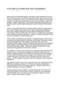 FTCE ESE K-12 PRACTICE TEST SCENARIOS