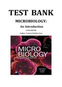 Test Bank for Microbiology&colon; An Introduction 13th Edition by Gerard Tortora &vert;ISBN&colon; 9780134605180&vert; Guide A&plus;