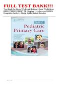 Test Bank for Burns' Pediatric Primary Care 7th Edition ISBN&colon;9780323581967 All Chapter 1-46 Covered &vert;100&percnt; Complete Guide A&plus; Study Guide&vert; Latest Version