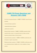 CGMS 724 Exam Questions and Answers 100&percnt; PASS