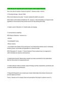 NURS 344 Quiz &num;1 Questions with Correct Answers Latest Update 2026&sol;2027