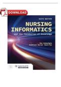 Test Bank For Nursing Informatics and the Foundation of Knowledge 6th Edition by Dee McGonigle&comma; Kathleen Mastrian&vert;&vert;ISBN NO&colon;10&comma;1284293432&vert;&vert;ISBN NO&colon;13&comma;978-1284293432&vert;&vert;All Chapters&vert;&vert;Complete Guide A&plus;