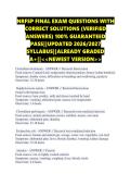 NRFSP FINAL EXAM QUESTIONS WITH CORRECT SOLUTIONS &lpar;VERIFIED ANSWERS&rpar; 100&percnt; GUARANTEED PASS&vert;&vert;UPDATED 2026&sol;2027 SYLLABUS&vert;&vert;ALREADY GRADED A&plus;&vert;&vert;<<NEWEST VERSION>>